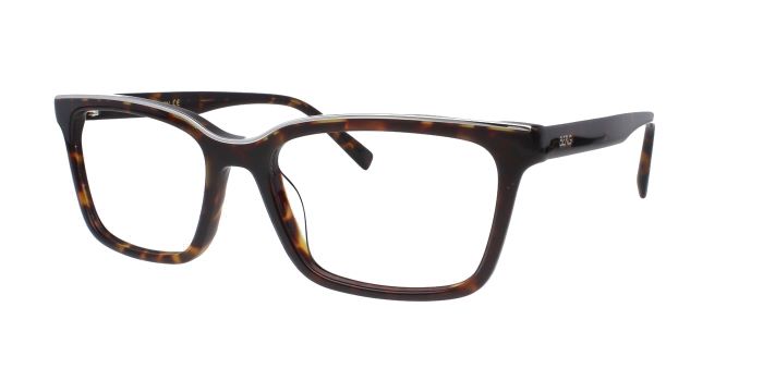  Brown Full rim Rectangle Eyeglasses for Men
