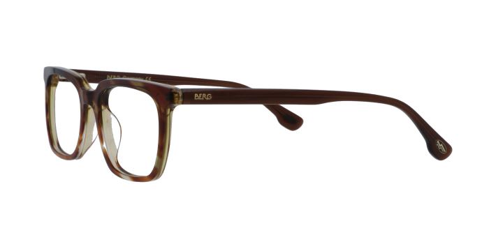  Brown Full rim Square Eyeglasses for Men and Women