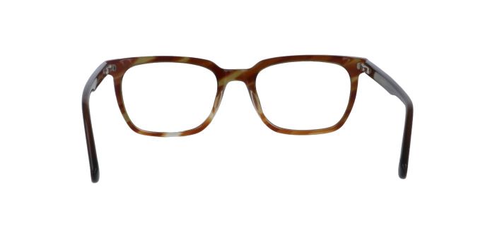  Brown Full rim Square Eyeglasses for Men and Women