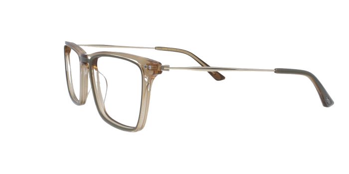  Brown Full rim Square Eyeglasses for Men