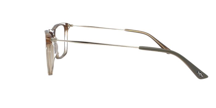  Brown Full rim Square Eyeglasses for Men