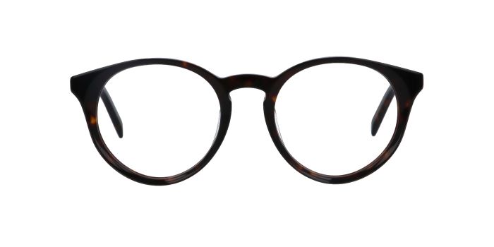  Brown Full rim Round Eyeglasses for Women