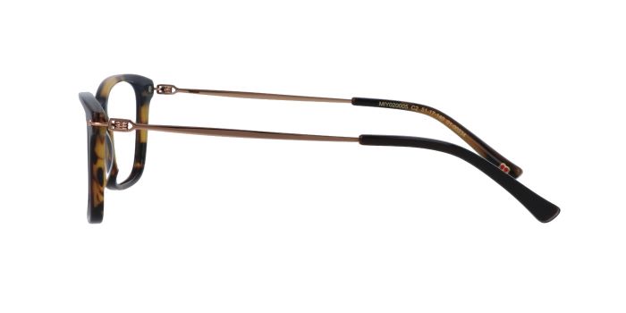  Brown Full rim Square Eyeglasses for Men and Women