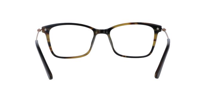  Brown Full rim Square Eyeglasses for Men and Women