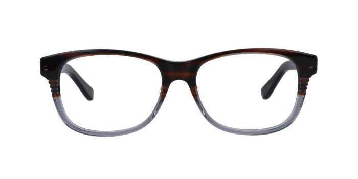  Brown Full rim Square Eyeglasses for Men and Women