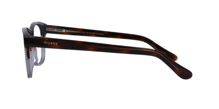  Brown Full rim Square Eyeglasses for Men and Women