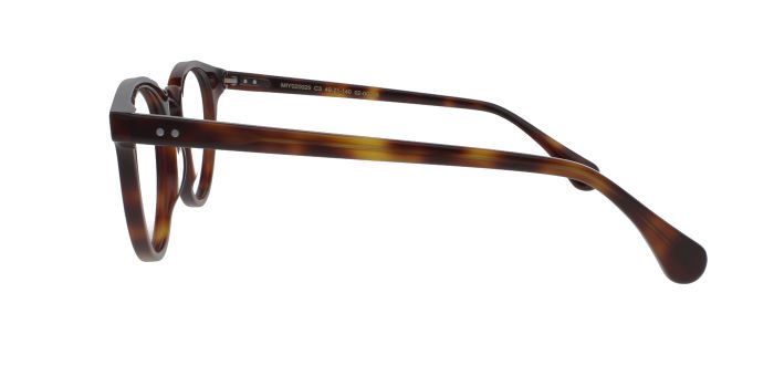  Brown Full rim Round Eyeglasses for Men and Women