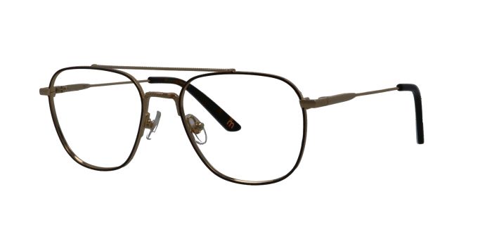  Brown Full rim Aviator Eyeglasses for Men and Women