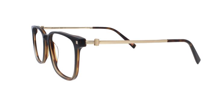  Brown Full rim Square Eyeglasses for Men and Women