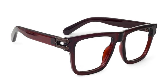 MIRAR by EyeMyEye Brown Full Frame Wayfarer Eyeglasses for Men and Women