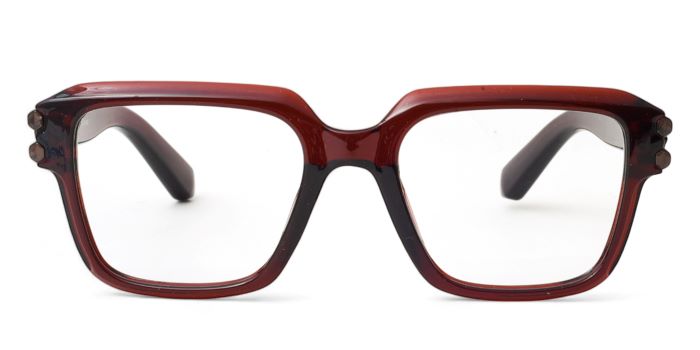 MIRAR by EyeMyEye Brown Full Frame Square Eyeglasses for Men and Women