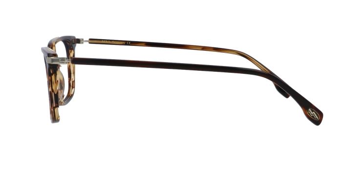  Brown Full rim Square Eyeglasses for Men
