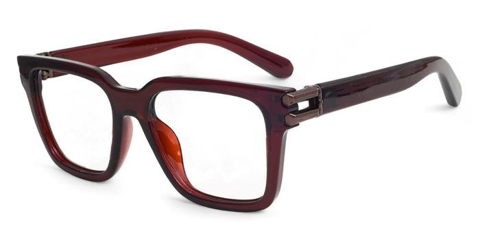 MIRAR by EyeMyEye Brown Full Frame Wayfarer Eyeglasses for Men and Women