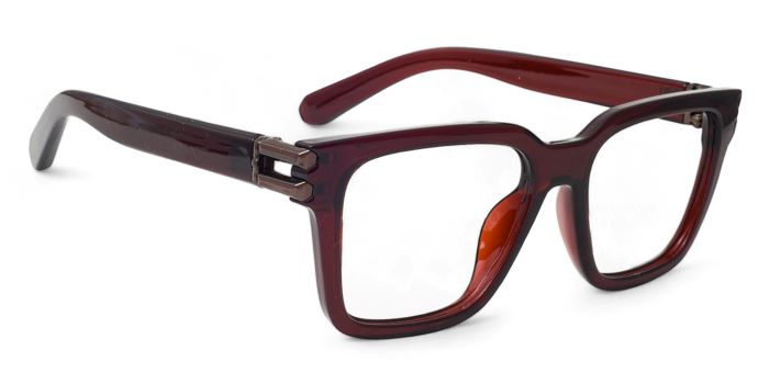 MIRAR by EyeMyEye Brown Full Frame Wayfarer Eyeglasses for Men and Women