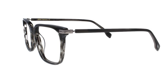  Grey Full rim Square Eyeglasses for Men