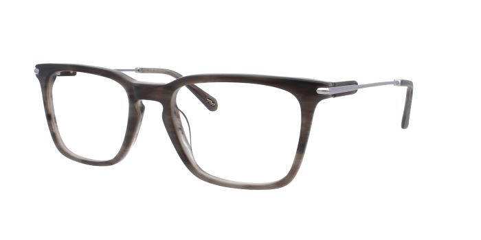  Grey Full rim Square Eyeglasses for Men