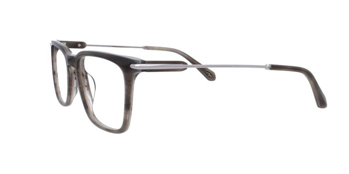  Grey Full rim Square Eyeglasses for Men