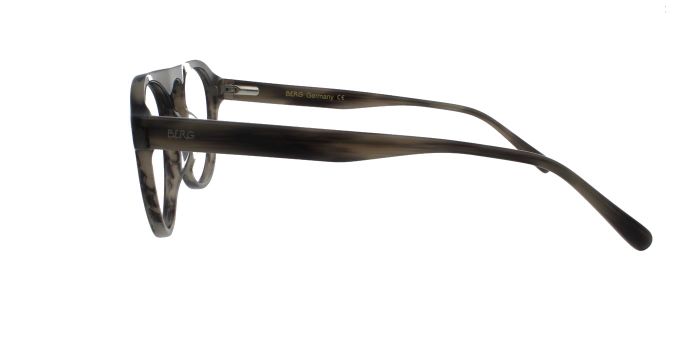  Grey Full rim Round Eyeglasses for Men and Women