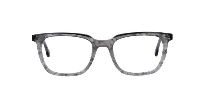  Grey Full rim Square Eyeglasses for Men and Women