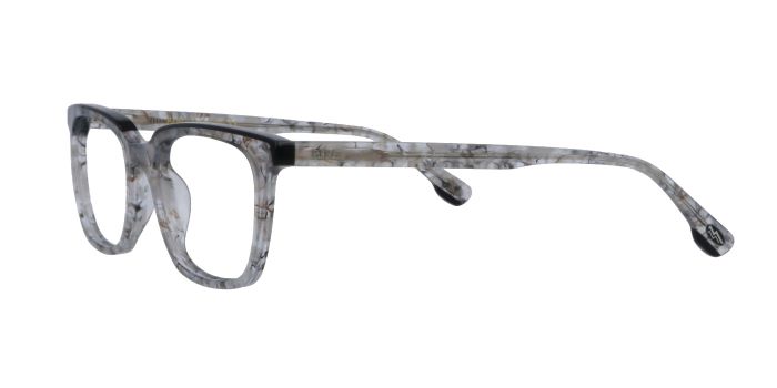  Grey Full rim Square Eyeglasses for Men and Women