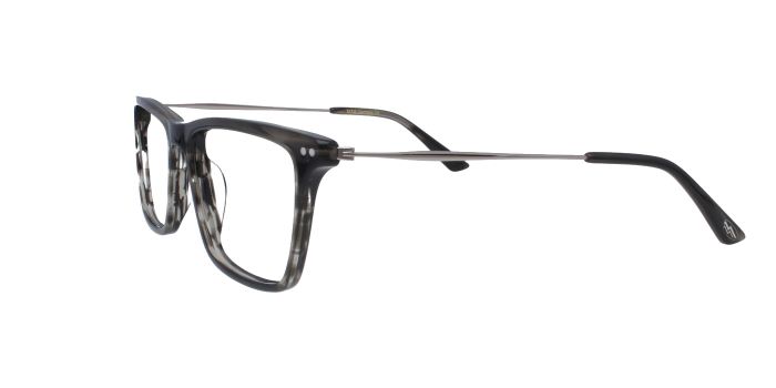  Grey Full rim Square Eyeglasses for Men