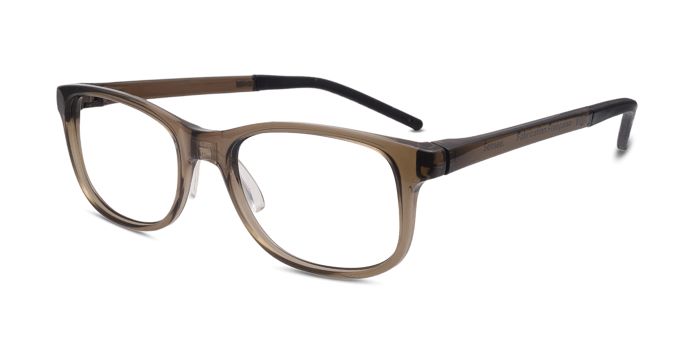 Nerdlane Grey Full Frame Square Eyeglasses for Men and Women