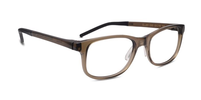 Nerdlane Grey Full Frame Square Eyeglasses for Men and Women