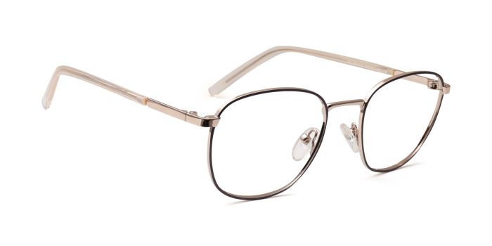 Nerdlane Grey full Frame Square Eyeglasses for Men and Women