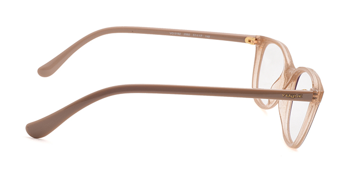 VOGUE Purple Full Frame Oval Eyeglasses for Women