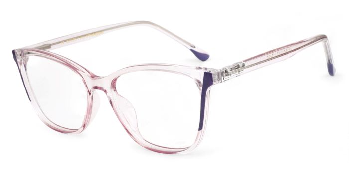 MIRAR by EyeMyEye Purple Full Frame Butterfly Eyeglasses for Women