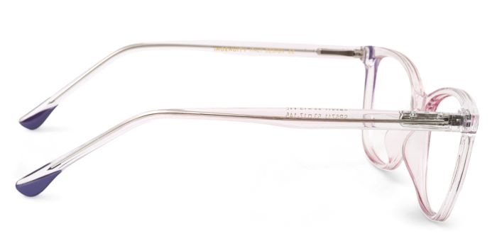 MIRAR by EyeMyEye Purple Full Frame Butterfly Eyeglasses for Women