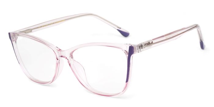 MIRAR by EyeMyEye Purple Full Frame Cateye Eyeglasses for Women