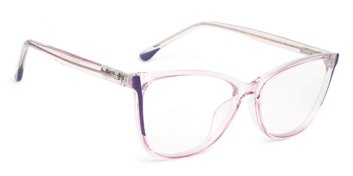 MIRAR by EyeMyEye Purple Full Frame Cateye Eyeglasses for Women