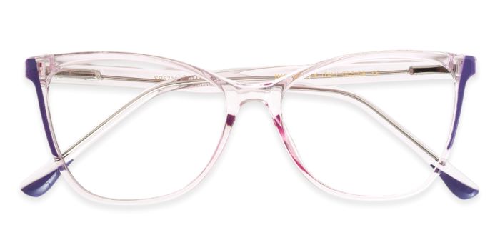 MIRAR by EyeMyEye Purple Full Frame Cateye Eyeglasses for Women