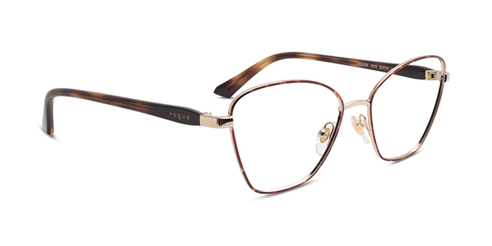 VOGUE Tortoise Full Frame Cateye Eyeglasses for Women