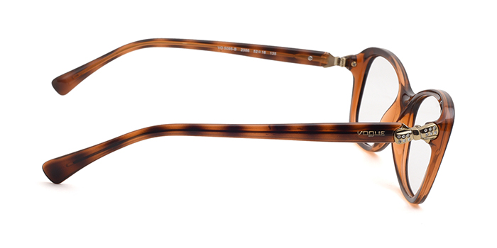 VOGUE Tortoise Full Frame Square Eyeglasses for Women