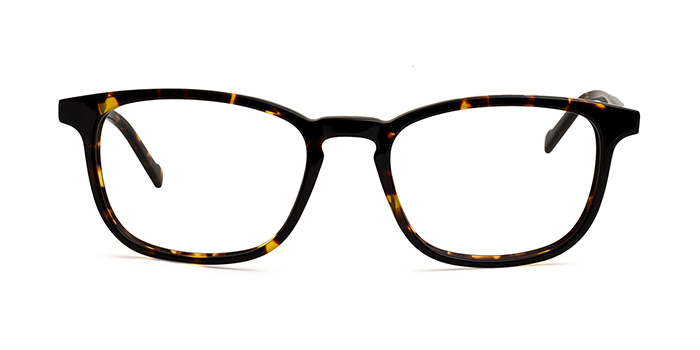 PIERRE CARDIN Tortoise Full Frame Rectangle Eyeglasses for Men and Women