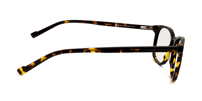 PIERRE CARDIN Tortoise Full Frame Rectangle Eyeglasses for Men and Women