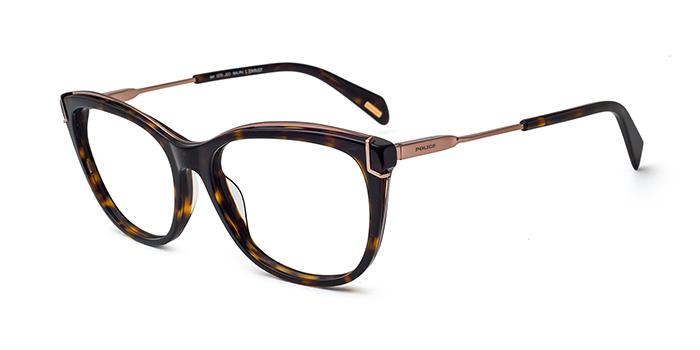POLICE Tortoise Full Frame Cateye Eyeglasses for Women