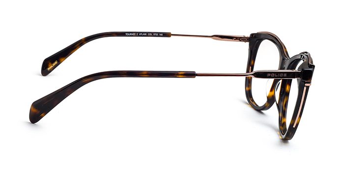 POLICE Tortoise Full Frame Cateye Eyeglasses for Women