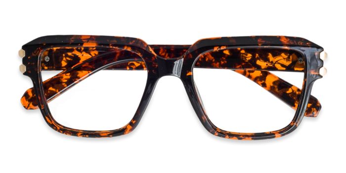 MIRAR by EyeMyEye Tortoise Full Frame Square Eyeglasses for Men and Women