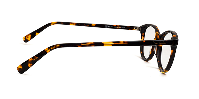 PIERRE CARDIN Tortoise Full Frame Oval Eyeglasses for Women