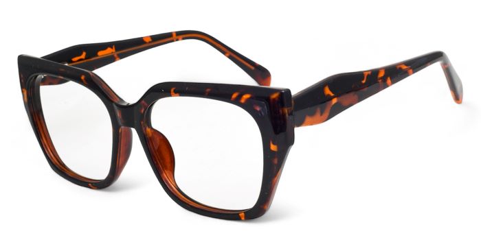 MIRAR by EyeMyEye Tortoise Full Frame Butterfly Eyeglasses for Women