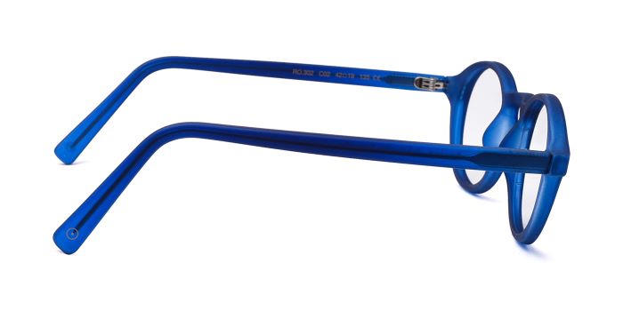  Blue Full Frame Round Eyeglasses for Kids