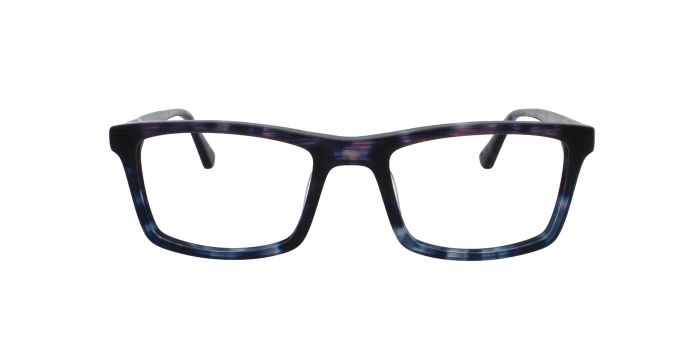  Blue Full rim Square Eyeglasses for Men