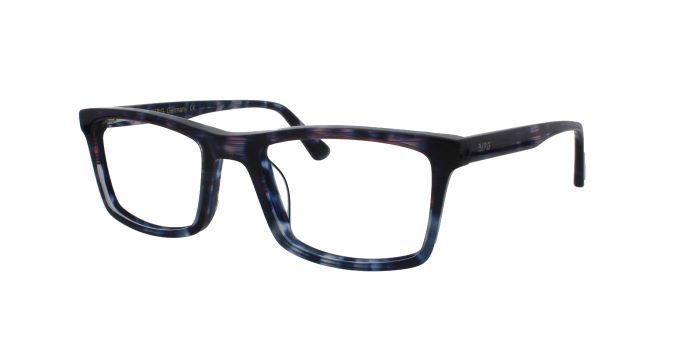  Blue Full rim Square Eyeglasses for Men