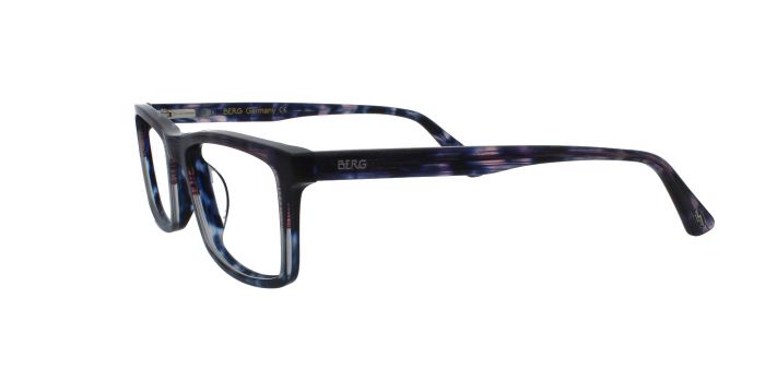  Blue Full rim Square Eyeglasses for Men