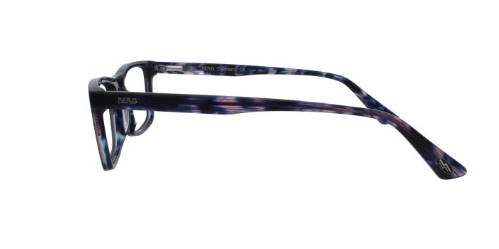  Blue Full rim Square Eyeglasses for Men