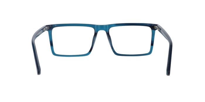  Blue Full rim Rectangle Eyeglasses for Men