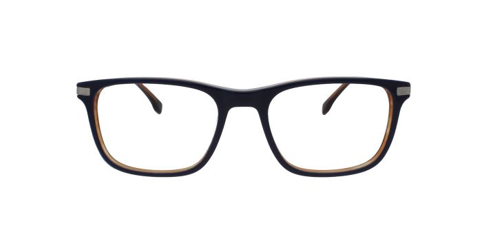  Blue Full rim Square Eyeglasses for Men